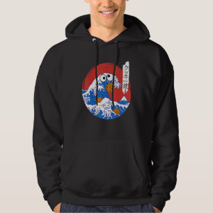 Veste À Capuche Great Wave Monster Manger Cookies Japonais Kanji C