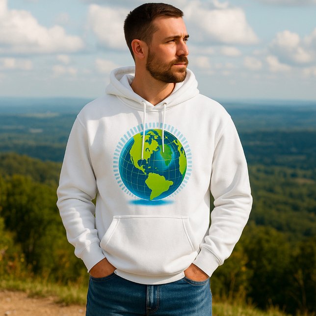 Veste À Capuche Green Globe (Créateur téléchargé)