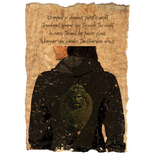 Veste À Capuche Greenheart Guardian : Homme vert (Créateur téléchargé)