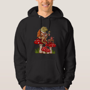 Veste À Capuche Grenouille buvant du thé esthétique champêtre de C