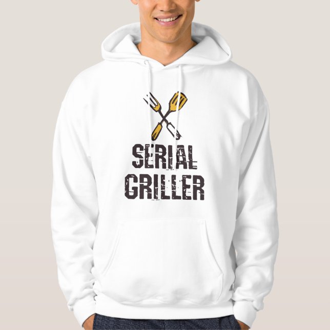 Veste À Capuche Griller série Grill Barbecue maître Grill (Devant)