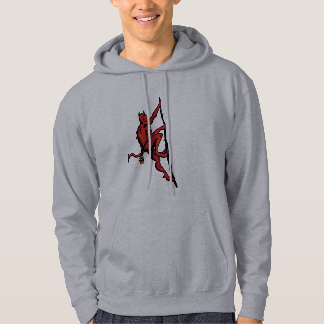 Veste À Capuche Grimpeur Hoody de démon (Devant)