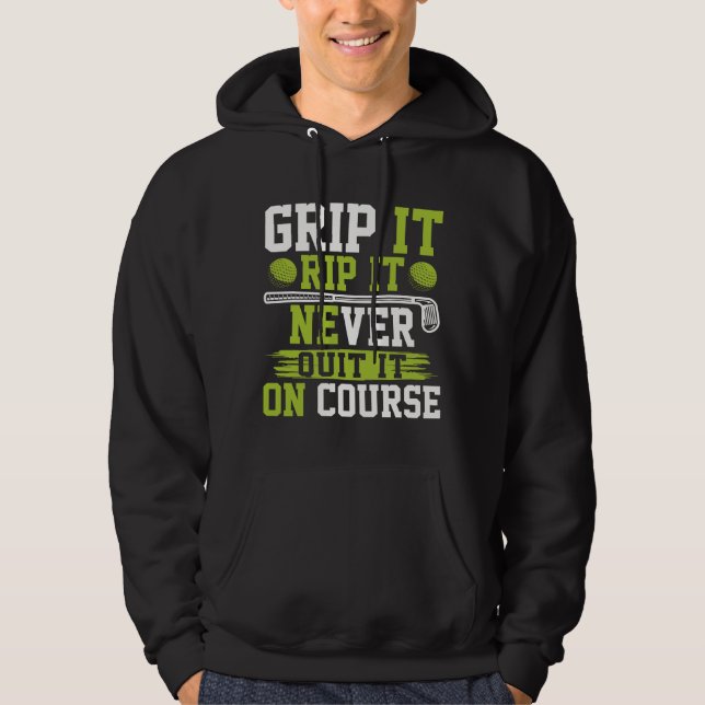 Veste À Capuche Grip It Rip It Never Out It Golf  (Devant)