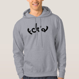Veste À Capuche Gris charbon déchiré