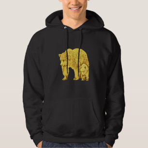 Veste À Capuche Grizzli Ours Grizzlis Predator Ours Forêt Anima