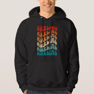 Veste À Capuche Groovy Irish Hurling Gaelic Game Retro 70s Hippie 