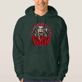 Veste À Capuche Grosse énergie nick vintage santa claus wink