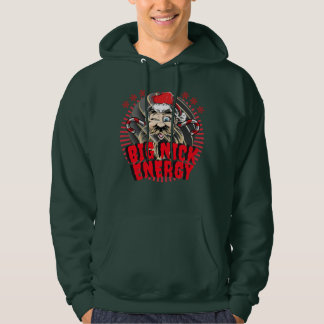 Veste À Capuche Grosse énergie nick vintage santa claus wink