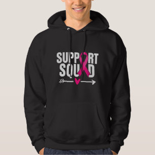 Veste À Capuche Groupe de soutien des guerrières contre le cancer 