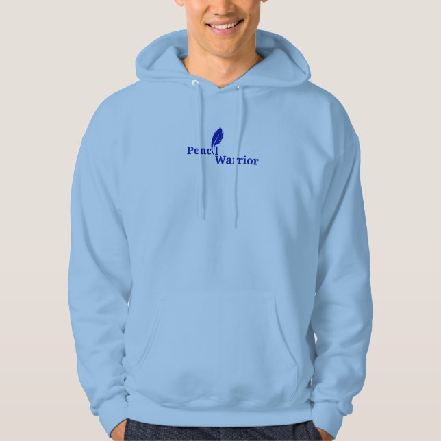 Veste À Capuche Guerrier au crayon (Devant)