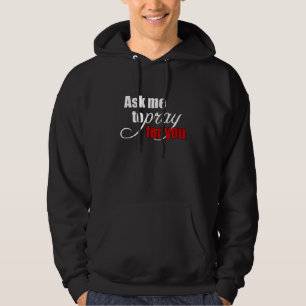 Veste À Capuche Guerrier chrétien spirituel inspiré de prière