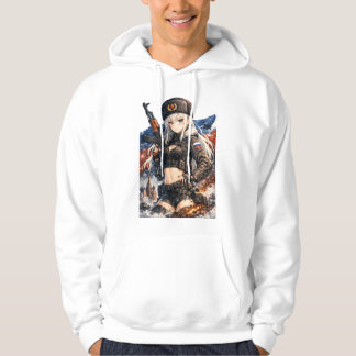 Veste À Capuche Guerrière de l'anime Front Arctique