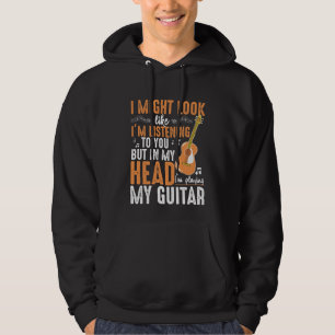 Veste À Capuche Guitare accro à la guitare