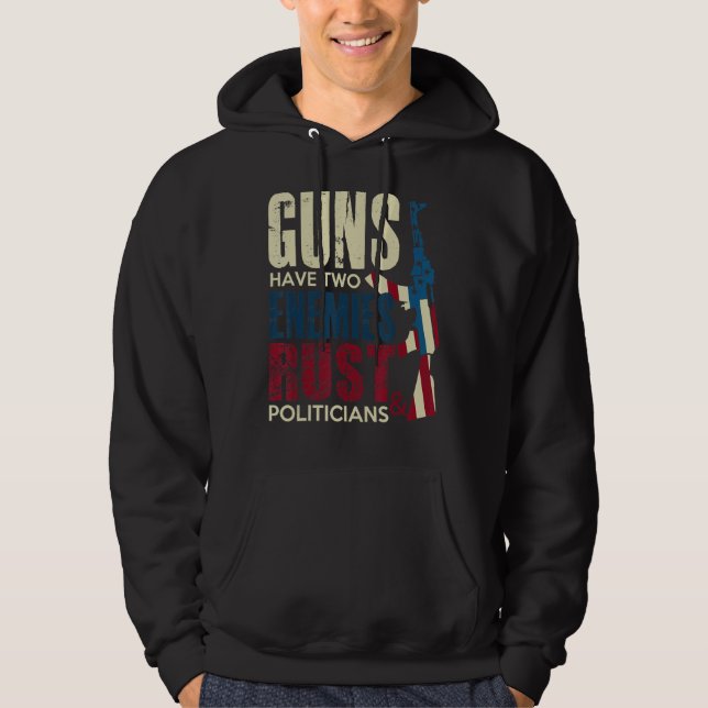 Veste À Capuche Guns (Devant)