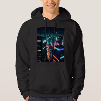 Veste À Capuche habitat cyberpunk