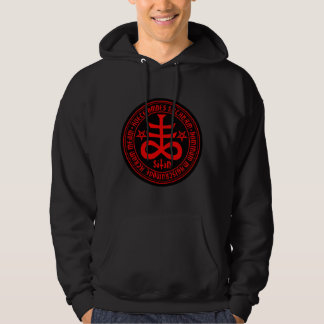 Veste À Capuche Hail satan - Pentagram - croix 666 Hoodie