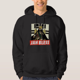 Veste À Capuche Haile Selassie - Jah Rasta Reggae Hoodie