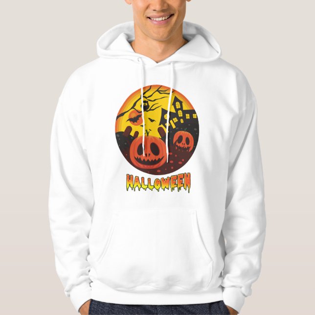 VESTE À CAPUCHE HALLOWEEN (Devant)