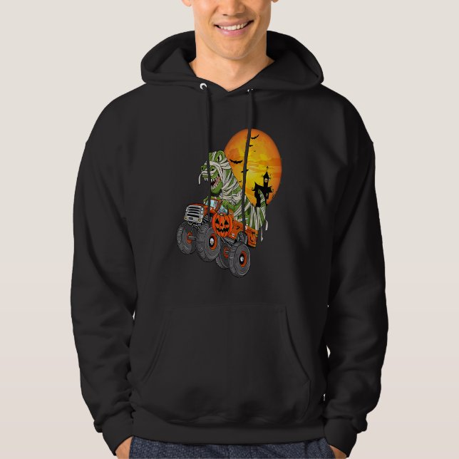 Veste À Capuche Halloween Mummy Rex Monster Truck  1 (Devant)