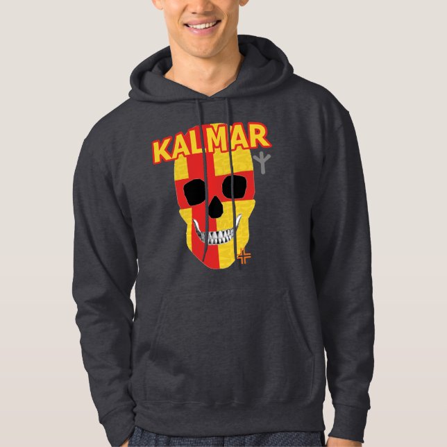 Veste À Capuche HANDSKULL Kalmar Sweatshirt à capuchon B2 (Devant)