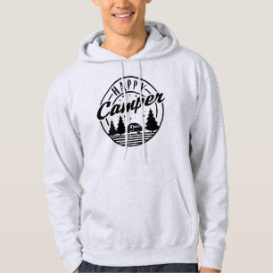 Veste À Capuche Happy Camper T Shirt Trees Stars et Camping Traile