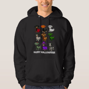 Veste À Capuche Happy Halloweenie Dachshund