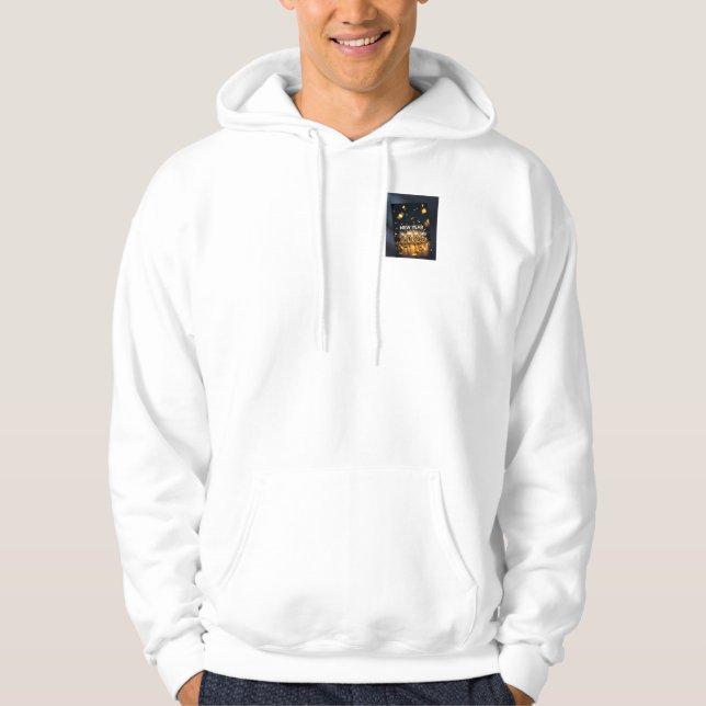 Veste À Capuche Happy New Year 2026 Hoodie (Devant)