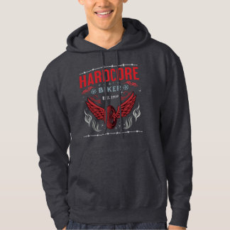 Veste À Capuche Hardcore Biker Red t-shirt