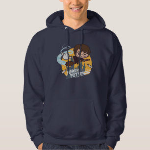 Veste À Capuche Harry et Hedwig en dessin animé volant au-delà de 