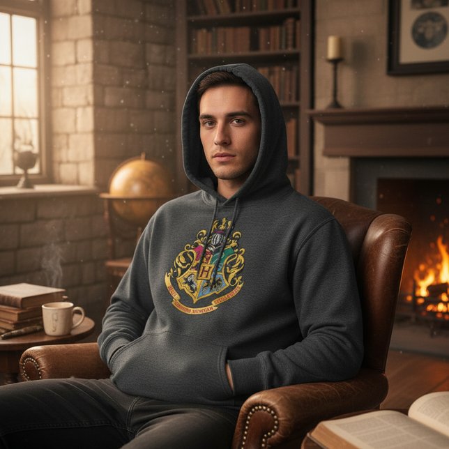 Veste À Capuche Harry Potter | Blason de Poudlard - Couleurs compl (Créateur téléchargé)