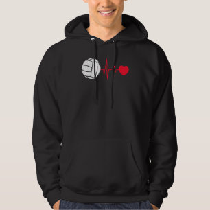 Veste À Capuche Heartline Sports Volleyball Love Heart Lifeli