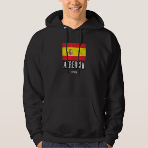 Veste À Capuche Herencia Espagne Es Drapeau Ville Bandera Ropa