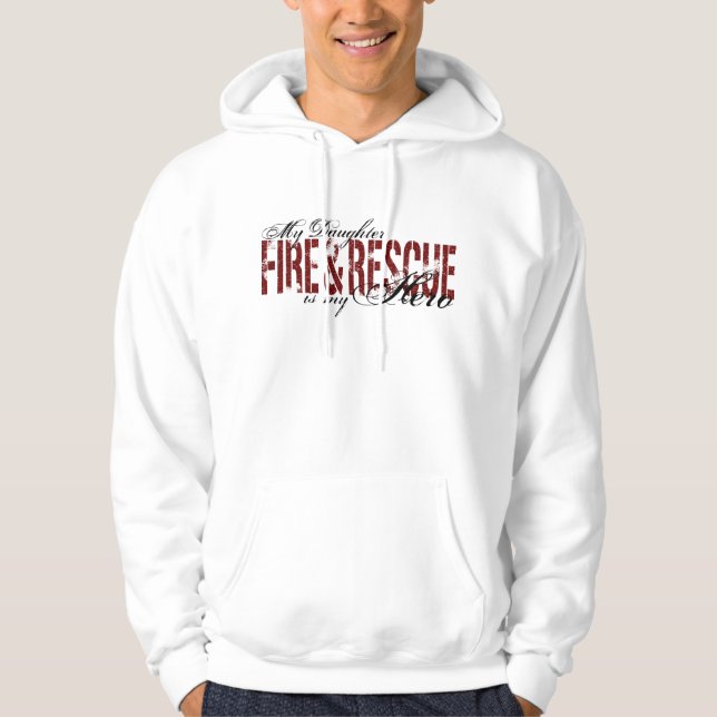 Veste À Capuche Héros de fille - le feu et délivrance (Devant)