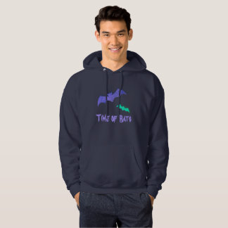 Veste À Capuche Heure des chauves-souris - Purple & Turquoise Pop