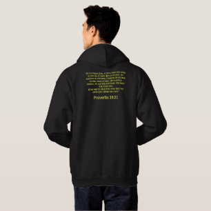 Veste À Capuche HG_Proverbes19_Sweat - shirt à capuche