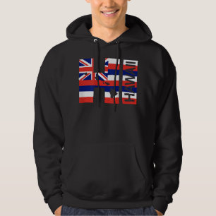 Veste À Capuche HI Hawaii Islands Hawaii Flag Beach
