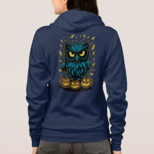 Veste À Capuche Hibou drôle d'Halloween