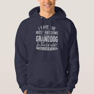 Veste À Capuche Hilarious Pet Lover Grandpa Grandma Gag Granddog 