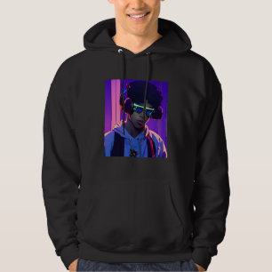 Veste À Capuche Hip hop lo fi chillhop battements chill esthétique