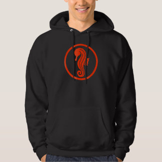 Veste À Capuche Hippocampe en cercle