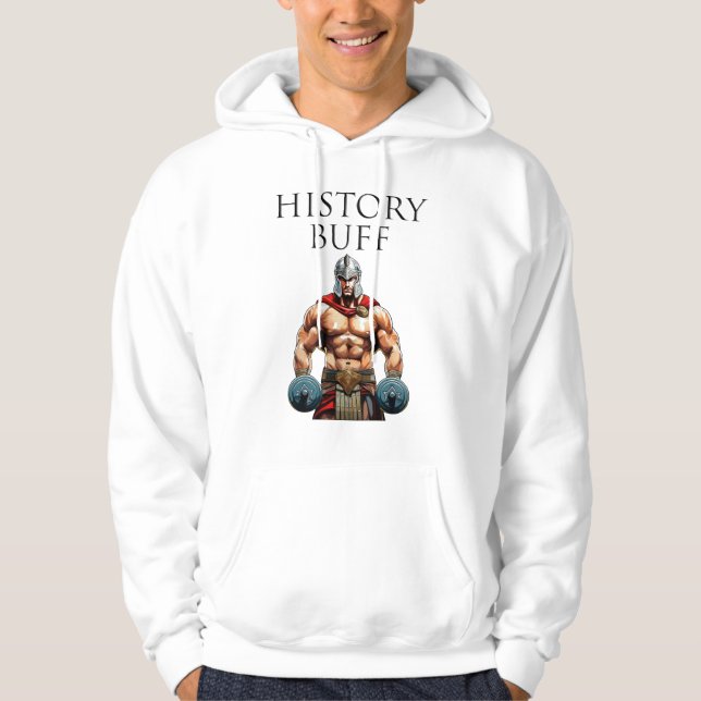 Veste À Capuche Histoire Buff Roman Centurion (Devant)