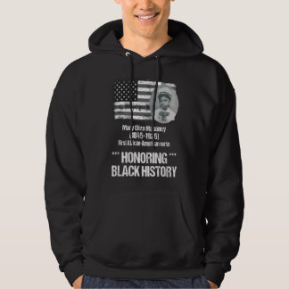 Veste À Capuche Histoire des Noirs mettant en vedette la 1re infir