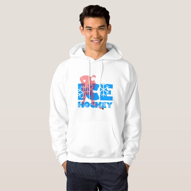 Veste À Capuche Hockey sur glace élégant (Devant entier)