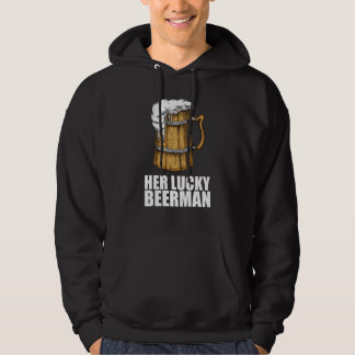 Veste À Capuche Homme qui boit de la bière Boire de la bière