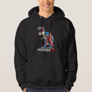 Veste À Capuche Hommes Amerisaurus T Rex Dinosaur 4 juillet Enfant