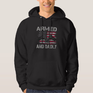 Veste À Capuche Hommes Armés Et Papa Meurtrier Pistolet Papa Dra