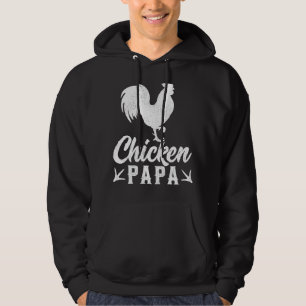 Veste À Capuche Hommes Poulet Agricole Poulet Poulet Papa's Da