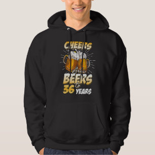 Veste À Capuche Hommes Soeurs Et Bières À 36 Ans 36ème Anniversair