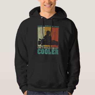Veste À Capuche Hommes Vintage Retro Kart Racing Papa Comme Un Ord