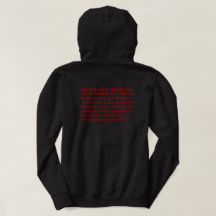 Veste À Capuche Hoodie Streetwear de rue Ère de Méchant Impassible
